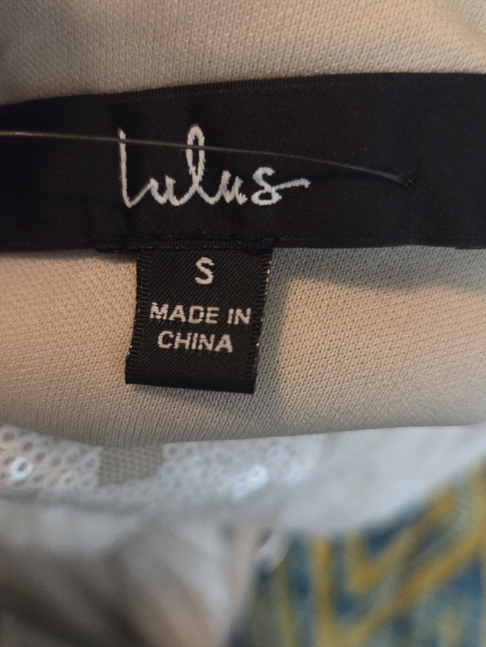 Lulus NEW Cream & White Sequin Mini Cocktail Dress - Picture 15 of 16